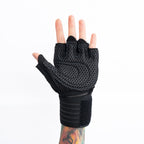Guantes con muñequera