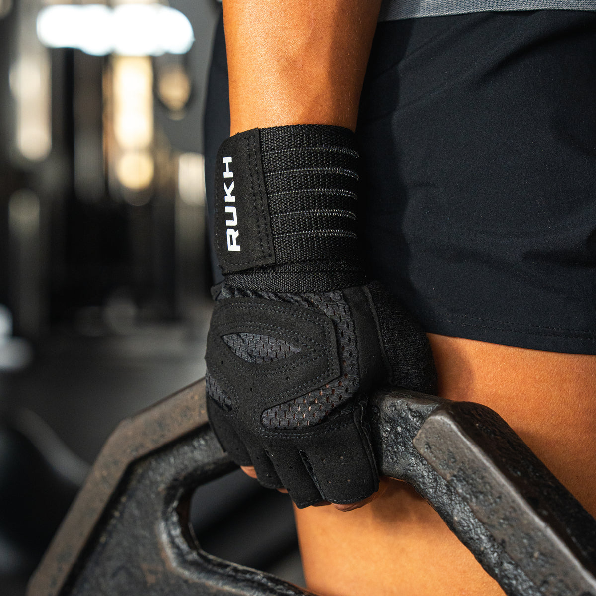 Guantes con muñequera