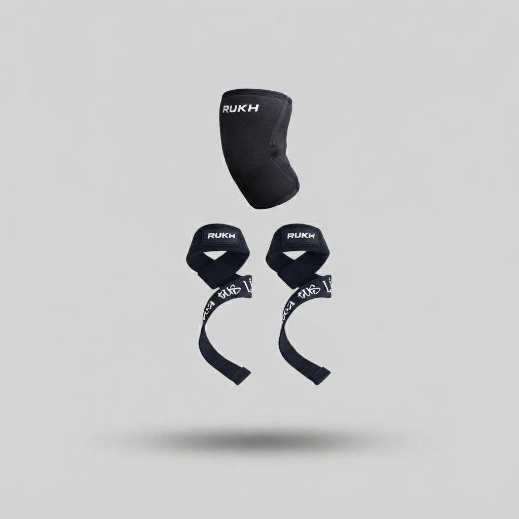 Rodillera Neopreno + Straps "Patea tus Límites"
