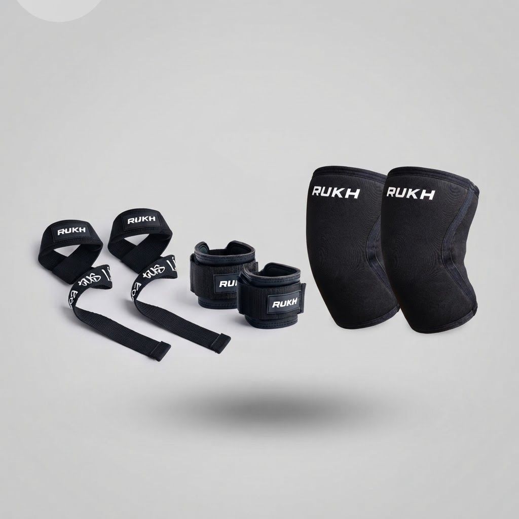 Rodillera Neopreno + Straps "Patea tus Límites" + Ankle Support