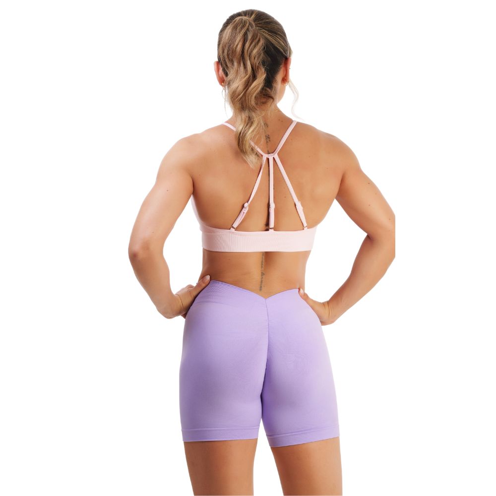 Top deportivo halter  Espalda 3 tiras