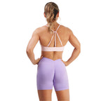 Top deportivo halter  Espalda 3 tiras